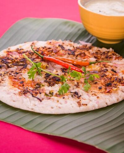 Indian Food Recipe : Uttapam